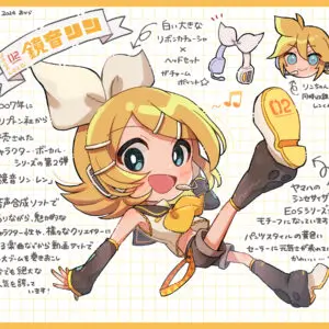 リボンが印象的なキャラクター特集！鏡音リン - Ribbonista［リボニスタ］